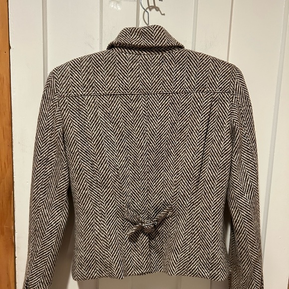 Body by Victoria herringbone wool bomber. - Picture 9 of 10